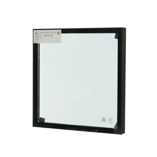 Reflective Tempered Insulated Glass/Energy Efficient Reasonable Price 5mm+12A+5mm Low